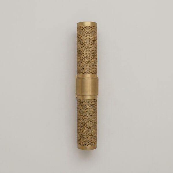 Astuana Handmade Ornate Brass Twin Wall Light