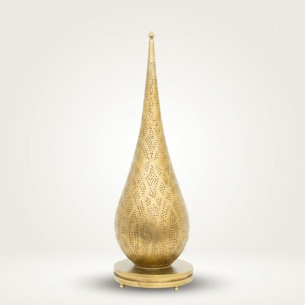 Tawil Handmade Moroccan Brass Table Lamp