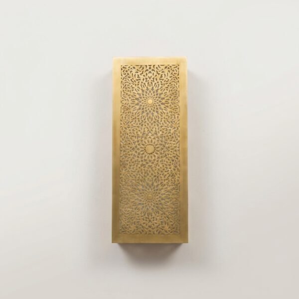Samik Handmade Moroccan Brass Wall Sconce Light