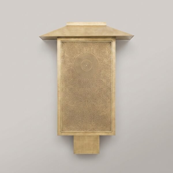 Sarah Handmade Moroccan Brass Wall Light Sconce